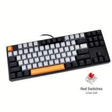 E-YOOSO Z-87 Wired Mechanical Gaming Keyboard - RED SWITCH